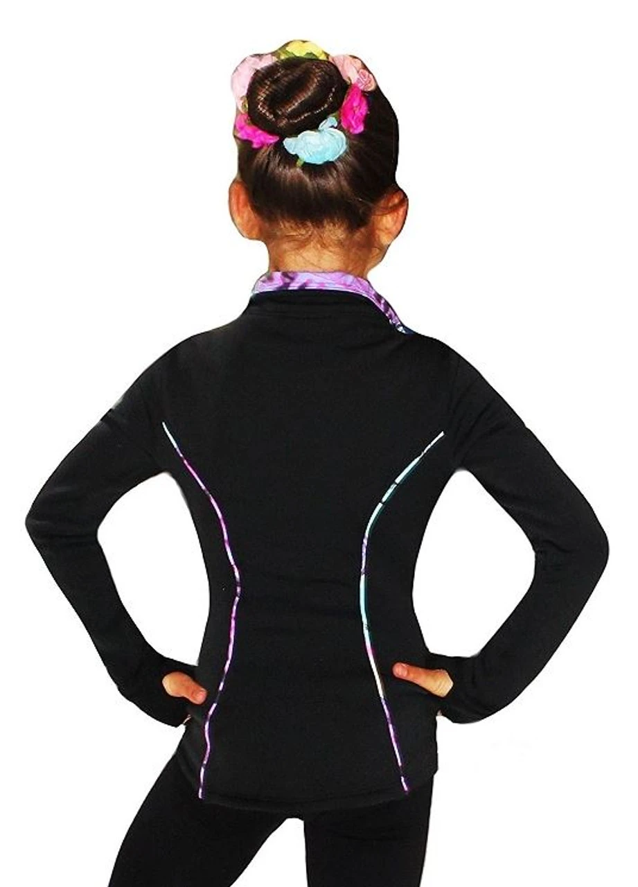 Poly/Spandex Venetta Fit Jacket - 6 Colors Available 5 Poly/Spandex Venetta Fit Jacket - 6 Colors Available - Image 3