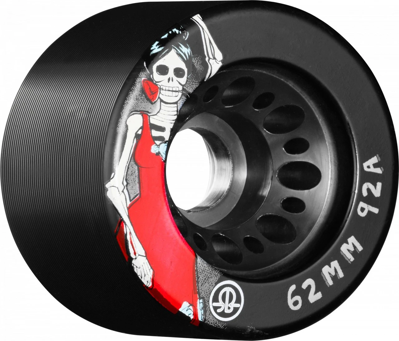 Rollerbones Day Of The Dead Speed Wheel ( 62mm, Set Of 4) 9 Rollerbones Day Of The Dead Speed Wheel ( 62mm, Set Of 4) - Image 7