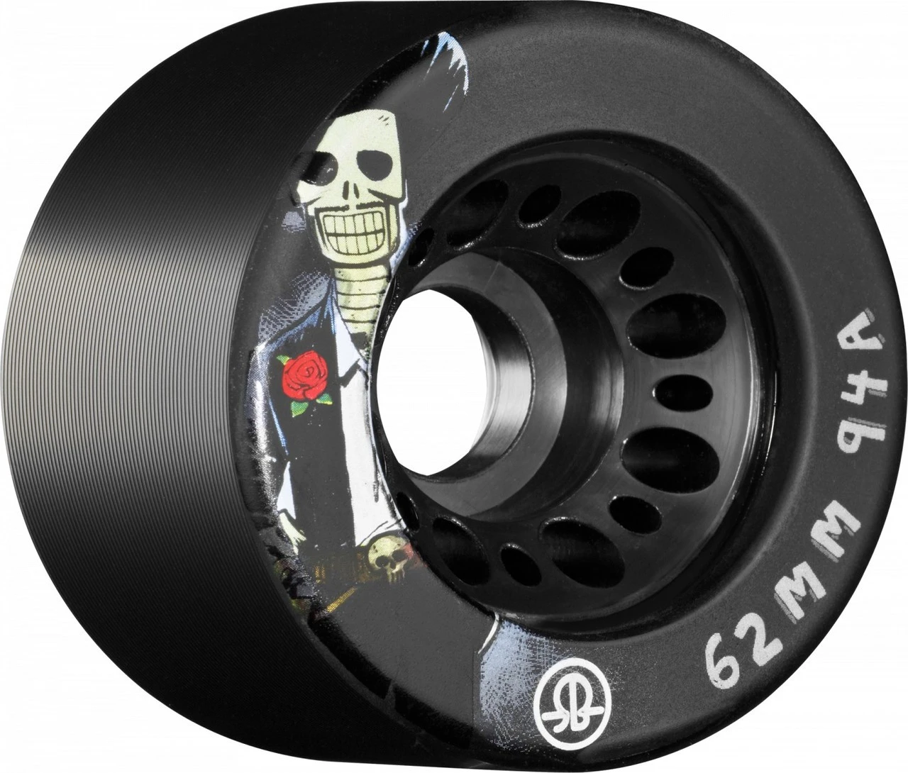 Rollerbones Day Of The Dead Speed Wheel ( 62mm, Set Of 4) 6 Rollerbones Day Of The Dead Speed Wheel ( 62mm, Set Of 4) - Image 4
