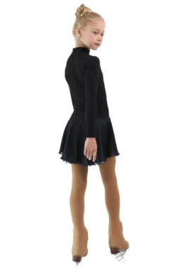 IceDress - Figure Skating Skirts - Harmony (Black With Pearl Blue ) -Skate Shop 6355bd38c3f8 34600 07577.1582480331