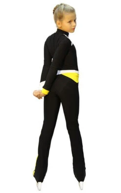 IceDress - Figure Skating Training Overalls - Skating (Black, Yellow And White) 7 IceDress - Figure Skating Training Overalls - Skating (Black, Yellow And White) -Skate Shop 638cf81372cd 16495 41724.1582485852