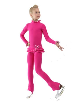 IceDress Figure Skating Outfit - Thermal - Minx (Fuchsia With White) -Skate Shop 6616d2be9abc 39439 60067.1582465219