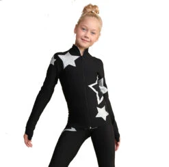 IceDress Figure Skating Outfit - Thermal - Star Sky (Black With Silver) -Skate Shop 690ee7736040 87013.1600954821