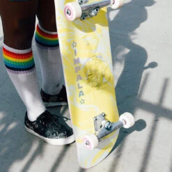 Impala Cosmos Skateboard - Yellow 8.5" 21 Impala Cosmos Skateboard - Yellow 8.5" -Skate Shop 6 43892.1643385119