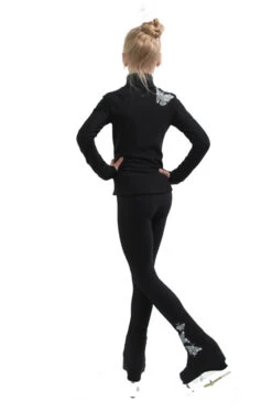 IceDress Figure Skating Jacket - Thermal - Fairy Tale (Black) -Skate Shop 6 50548 18172 37230.1582429230