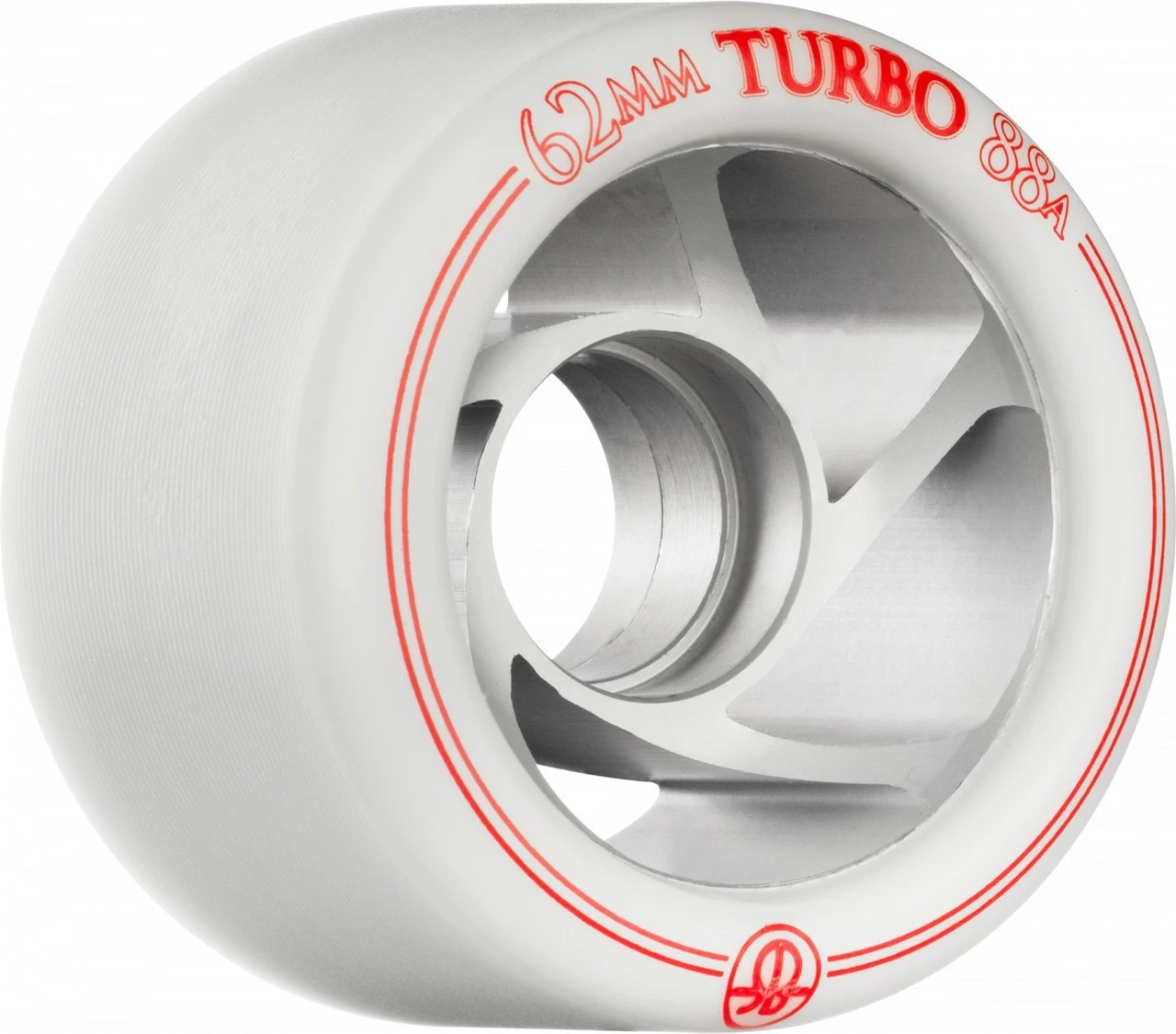 Rollerbones Turbo Speed/Derby Wheels With An Aluminum Hub (62mm, Set Of 8) 7 Rollerbones Turbo Speed/Derby Wheels With An Aluminum Hub (62mm, Set Of 8) - Image 5