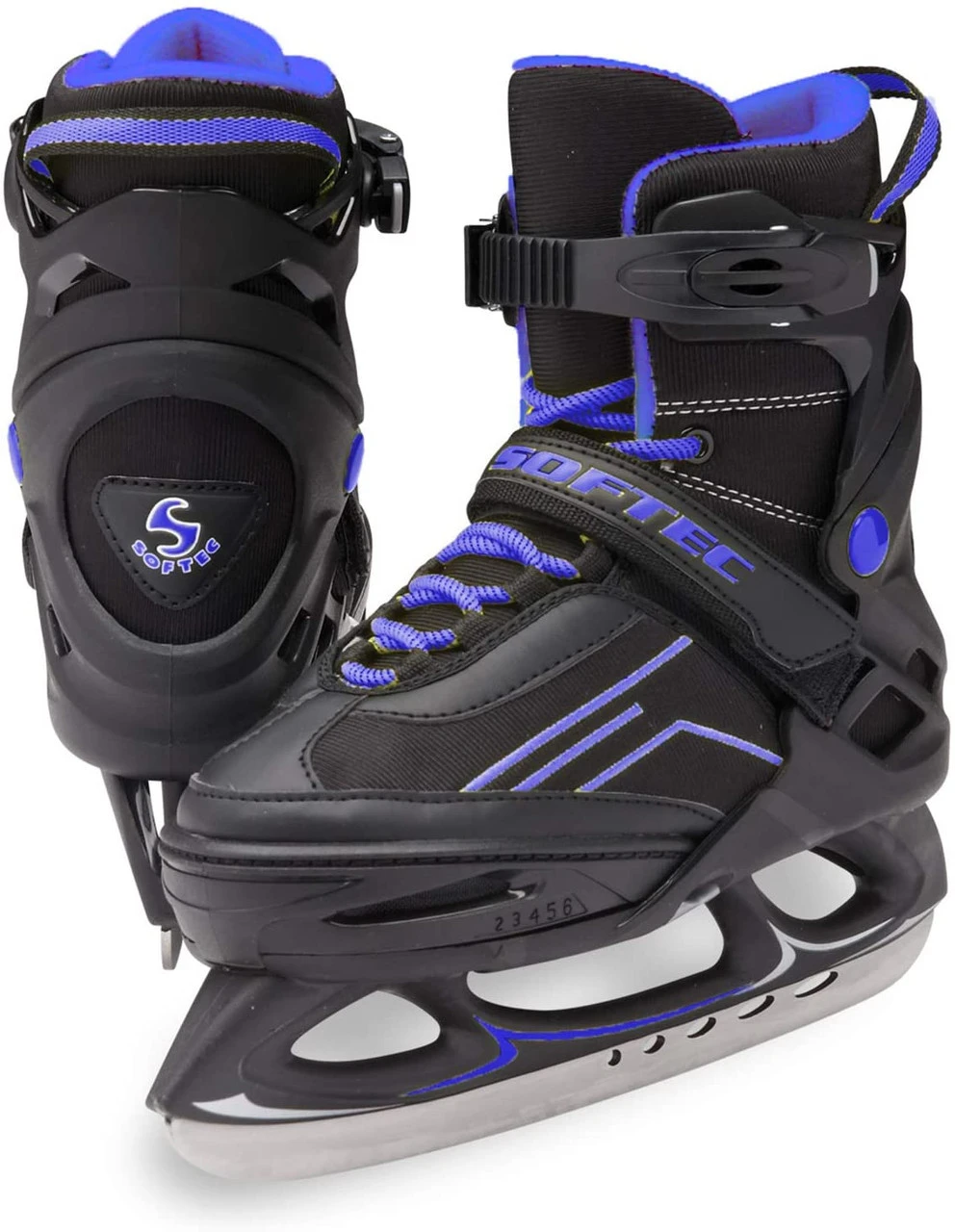 Ice Skates Vibe Adjustable XP1000 - Blue Size M Only (Refurbished) 3 Ice Skates Vibe Adjustable XP1000 - Blue Size M Only (Refurbished)