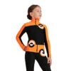 IceDress Figure Skating Outfit - Thermal - Bubble Gum (Black, Fluorescent Orange) -Skate Shop 7984bc321844 30564.1600954783