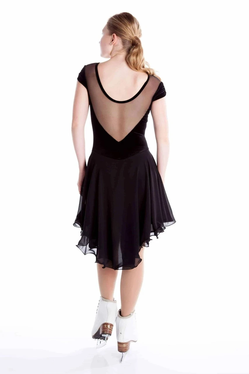 Elite Xpression - Classic Black Dance Dress 4 Elite Xpression - Classic Black Dance Dress - Image 2