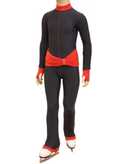 IceDress - Figure Skating Training Overalls - Oriental (Gray With Red Belt) 7 IceDress - Figure Skating Training Overalls - Oriental (Gray With Red Belt) -Skate Shop 7ef4b94818861b11c4346595d0dbd779 74659 75866 21644 36170 94524 37562.1582477656