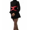 IceDress Figure Skating Dress-Thermal - Jackson (Black With Raspberry Belt) -Skate Shop 84b79084004b2dfdd6f615e953087b75 89533 71097 09981 95583 75289 03190.1582447357