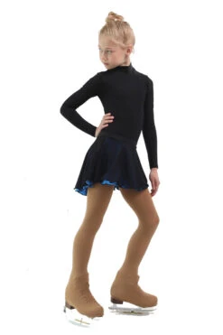 IceDress - Figure Skating Skirts - Harmony (Black With Blue ) -Skate Shop 882086121d80 32126 24618 13007.1582511698