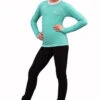 IceDress - Figure Skating Longsleeve (Mint With White)
