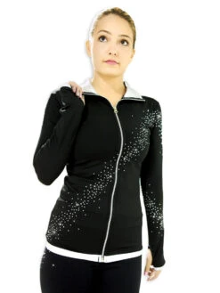 Kami-So Figure Skating Jacket - Crystal Spiral Silver (15% OFF) 14 Kami-So Figure Skating Jacket - Crystal Spiral Silver (15% OFF) -Skate Shop 8 1 1 1 1 1 57993.1435878625.1280.1280 62704 05816 02042.1668795927
