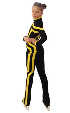 IceDress Figure Skating Outfit - Thermal - Vanguard - Sport (Black With Yellow) -Skate Shop 8bd17c42f802 79797 11288 94821.1582443526