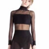 Elite Xpression - Crop Top Black Dress