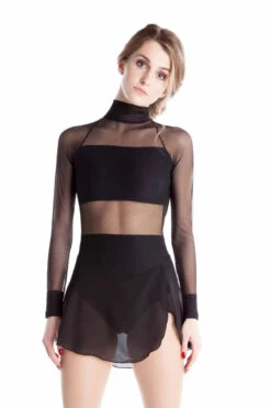 Elite Xpression - Crop Top Black Dress
