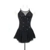 Jerry's Ice Skating Dress - 90 Mirror (Black) -Skate Shop 8f861669c99a 68787.1649884066