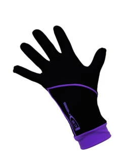 Icedress - Thermal Figure Skating Gloves "IceDress" (Black And Purple)