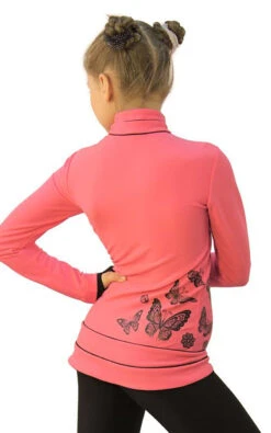 IceDress Figure Skating Outfit - Thermal - Flying (Grapefruit With Black) 7 IceDress Figure Skating Outfit - Thermal - Flying (Grapefruit With Black) -Skate Shop 9717b0911ac3 96051 49778 64282.1582433788