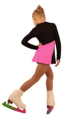 IceDress Figure Skating Dress - Thermal - Velvet (Black With Hot Pink, Ornament) 12 IceDress Figure Skating Dress - Thermal - Velvet (Black With Hot Pink, Ornament) -Skate Shop 97df74c70a26 01749 96834 00427 25056.1582513560