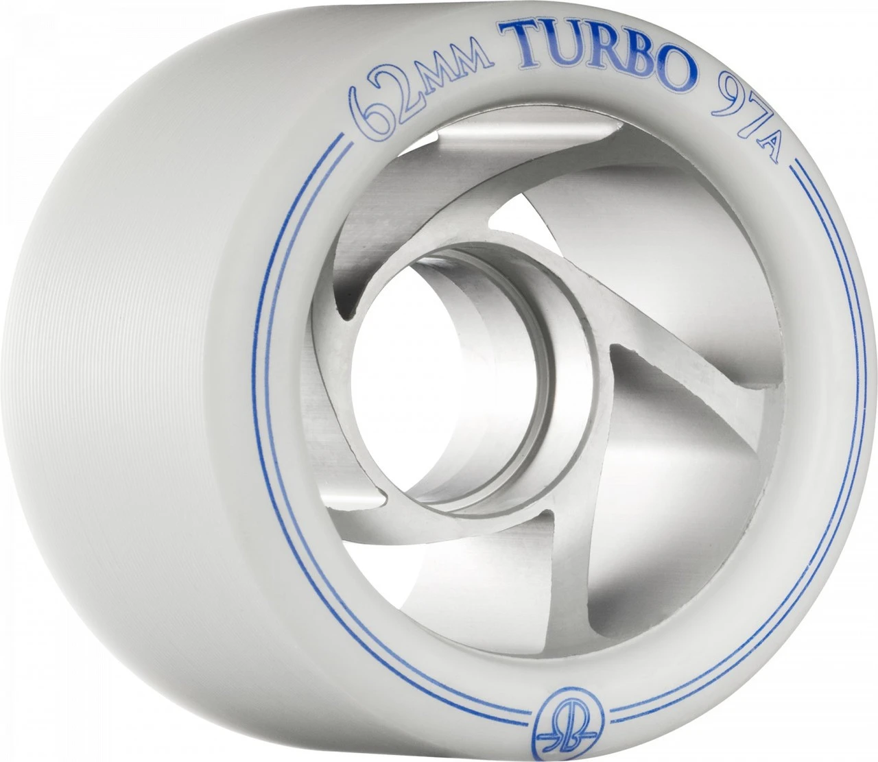 Rollerbones Turbo Speed/Derby Wheels With An Aluminum Hub (62mm, Set Of 8) 6 Rollerbones Turbo Speed/Derby Wheels With An Aluminum Hub (62mm, Set Of 8) - Image 4