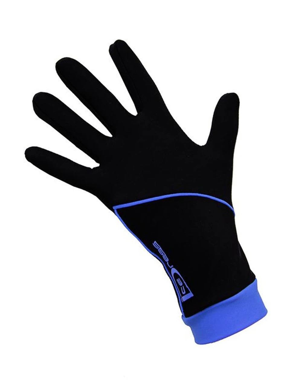 Icedress - Thermal Figure Skating Gloves "IceDress" (Black And Blue) 3 Icedress - Thermal Figure Skating Gloves "IceDress" (Black And Blue)