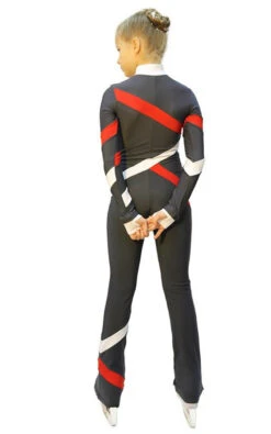 IceDress - Figure Skating Training Overalls - Quad (Dark Grey, Red And White) 9 IceDress - Figure Skating Training Overalls - Quad (Dark Grey, Red And White) -Skate Shop 9c452c6b4117 56874 72254.1582431701