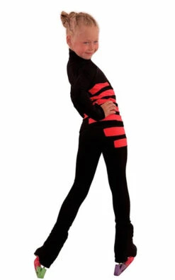 IceDress Figure Skating Outfit - Thermal - IceCode (Black With Coral) 6 IceDress Figure Skating Outfit - Thermal - IceCode (Black With Coral) -Skate Shop 9f6dd0ee4ae6 12626 99859 43459.1582433745