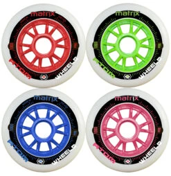 Atom Inline Outdoor Wheels - Matrix (Sold Individually)