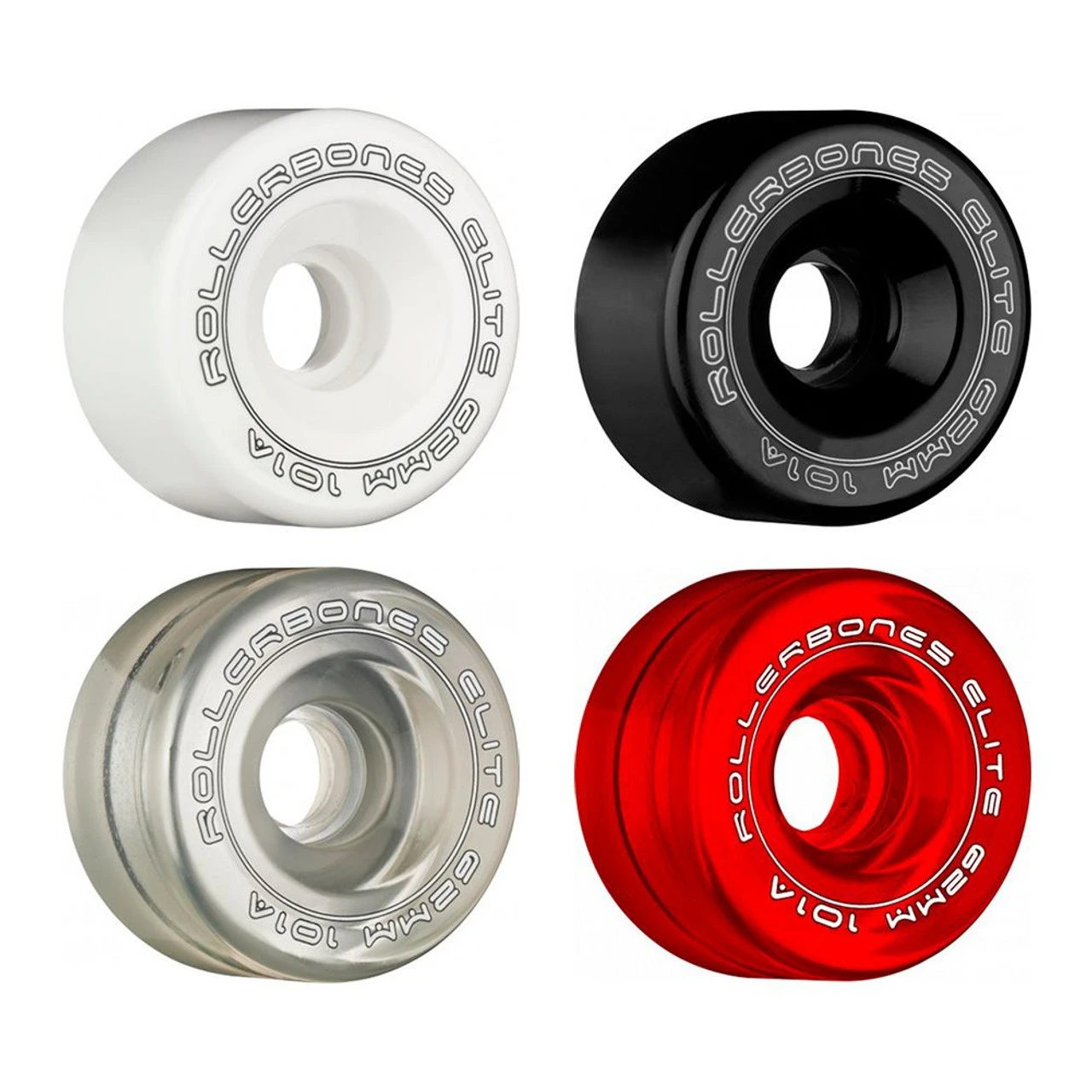 Rollerbones Art Elite Competition Roller Skate Wheels (Set Of 8) 3 Rollerbones Art Elite Competition Roller Skate Wheels (Set Of 8)
