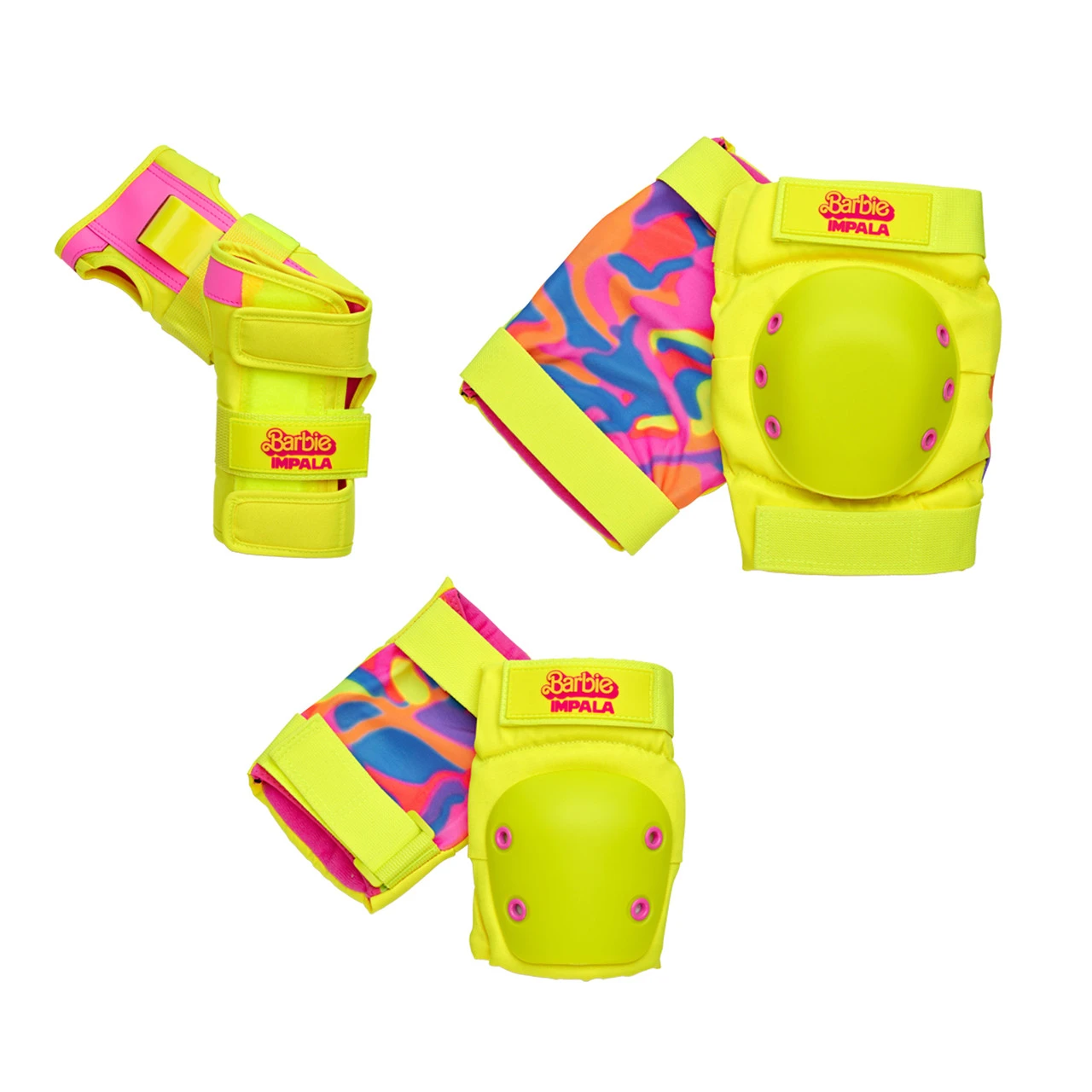 Impala Rollerskates - Combo Set - Roller Skates, Pads & Socks (Barbie Bright Yellow) 12 Impala Rollerskates - Combo Set - Roller Skates, Pads & Socks (Barbie Bright Yellow) - Image 10