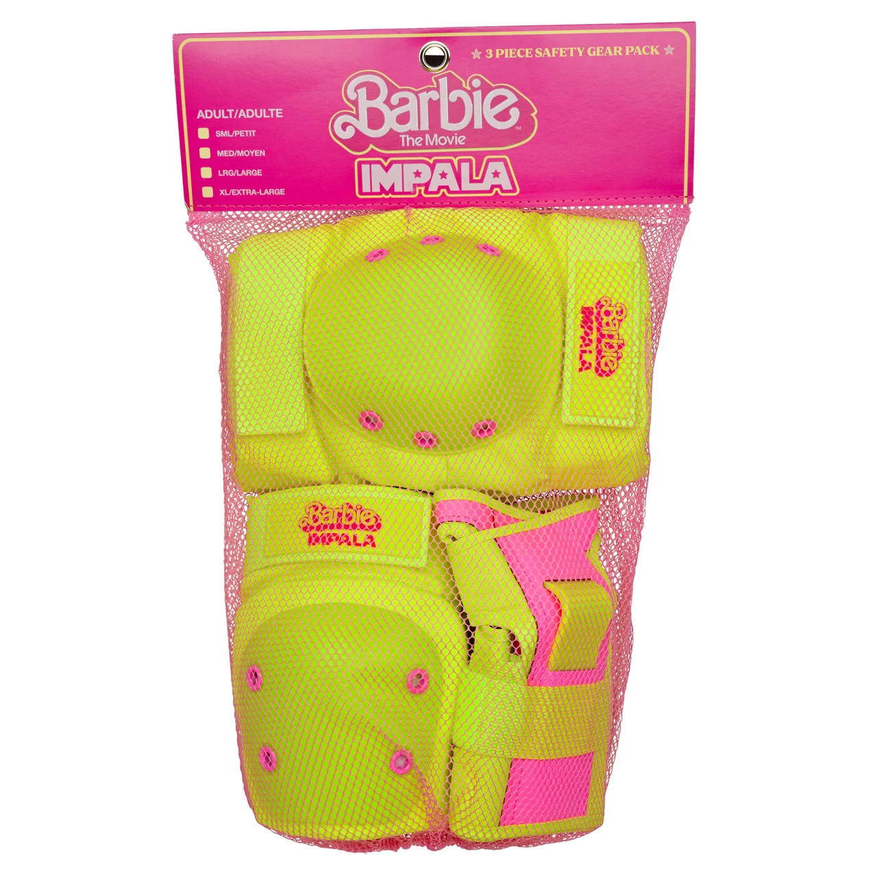 Impala Rollerskates - Adult Protective Pack (Barbie Bright Yellow) 7 Impala Rollerskates - Adult Protective Pack (Barbie Bright Yellow) - Image 5