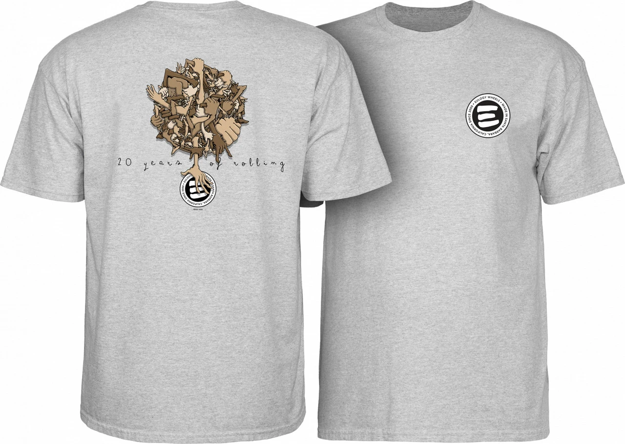 Rollerbones Eulogy 20 Year Anniversary T-Shirt 3 Rollerbones Eulogy 20 Year Anniversary T-Shirt