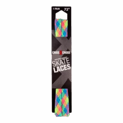 Riedell Criss Cross Laces - Medium (1/2" Width) -Skate Shop CrissCrossLaces Medium RainbowPlaid Web XLarge 98823.1682962707