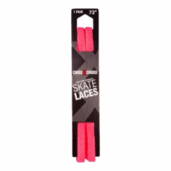 Riedell Criss Cross Laces - Skinny (3/8" Width) -Skate Shop CrissCrossLaces Skinny NeonPink Web XLarge 40361.1678136209