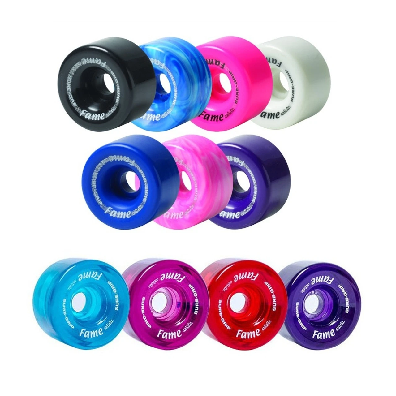 Sure-Grip Fame Artistic Indoor Wheels (Set Of 8) 3 Sure-Grip Fame Artistic Indoor Wheels (Set Of 8)