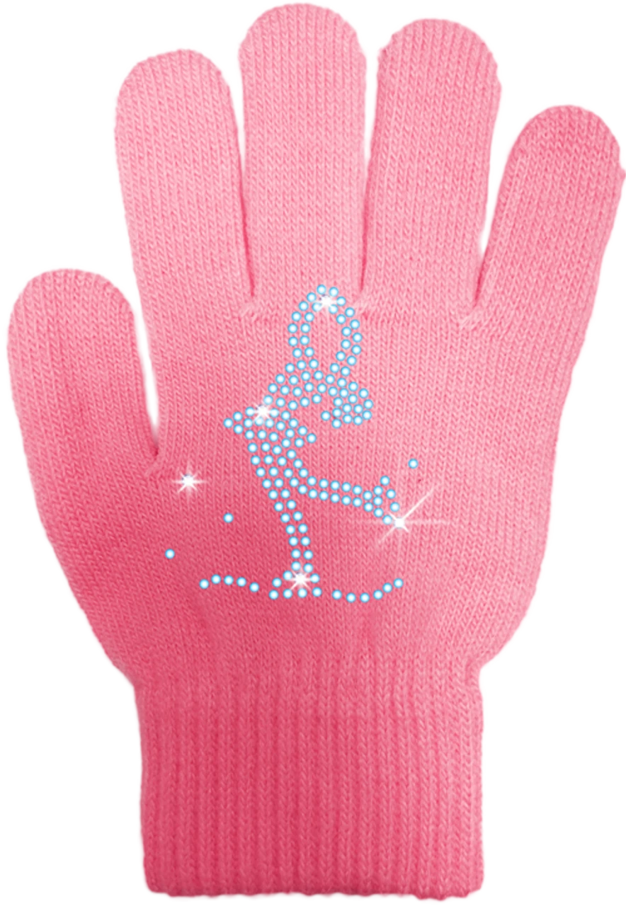 ChloeNoel Ice Skating Gloves - GV22 (Mini Lay-Back Skater Crystals) 3 ChloeNoel Ice Skating Gloves - GV22 (Mini Lay-Back Skater Crystals)