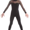 Elite Xpression - Black One Piece With Mesh Sleeves