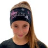 Elite Xpression - Black Skate Like A Star Headband - Pink
