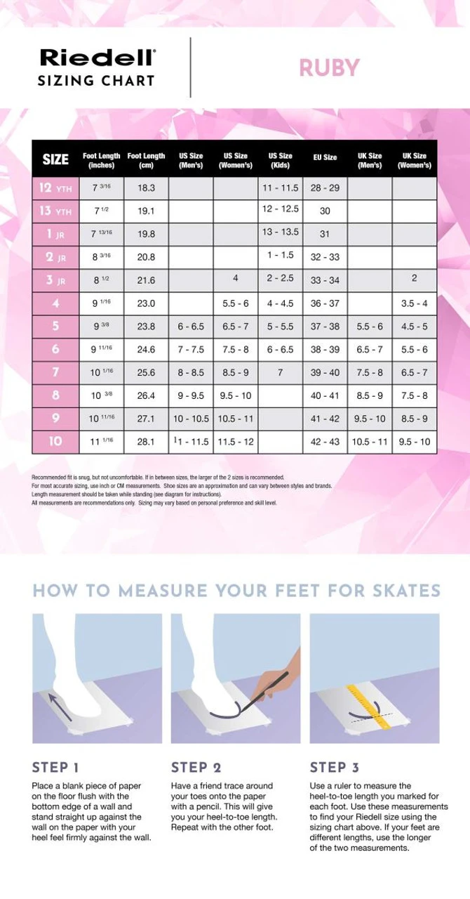 Riedell Ruby Ice Skates (Width D) 12 Riedell Ruby Ice Skates (Width D) - Image 10