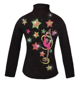 Ice Skating Jacket With "Biellmann Stars" Design