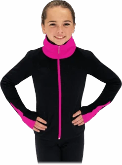 Chloe Noel JS883P Contract Elite Polartec Spiral Fleece Figure Skating Jacket -Skate Shop JS883P CP 07888.1657310761