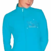 ChloeNoel JT811 Solid Fleece Fitted Elite Figure Skating Jacket W/ Skate/Blue Snowflakes Crystals Combination 2 ChloeNoel JT811 Solid Fleece Fitted Elite Figure Skating Jacket W/ Skate/Blue Snowflakes Crystals Combination -Skate Shop JT811 RB MSB 61151.1540225912
