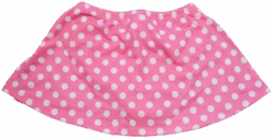 ChloeNoel K01 Aline Skate Skirt FUCHSIA DOT (30% OFF, AS)
