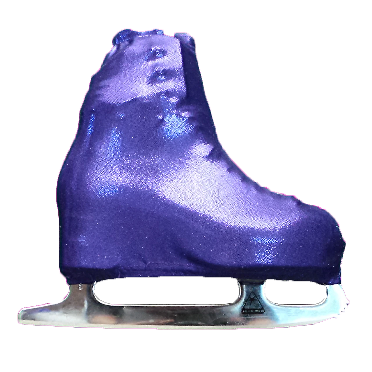Metalic Figure Skating Boot Covers By Kami-So - Metallic Purple 3 Metalic Figure Skating Boot Covers By Kami-So - Metallic Purple