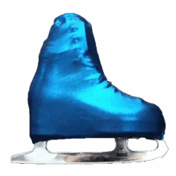 Metalic Figure Skating Boot Covers By Kami-So - Metallic Royal