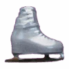 Metalic Figure Skating Boot Covers By Kami-So - Metallic Silver