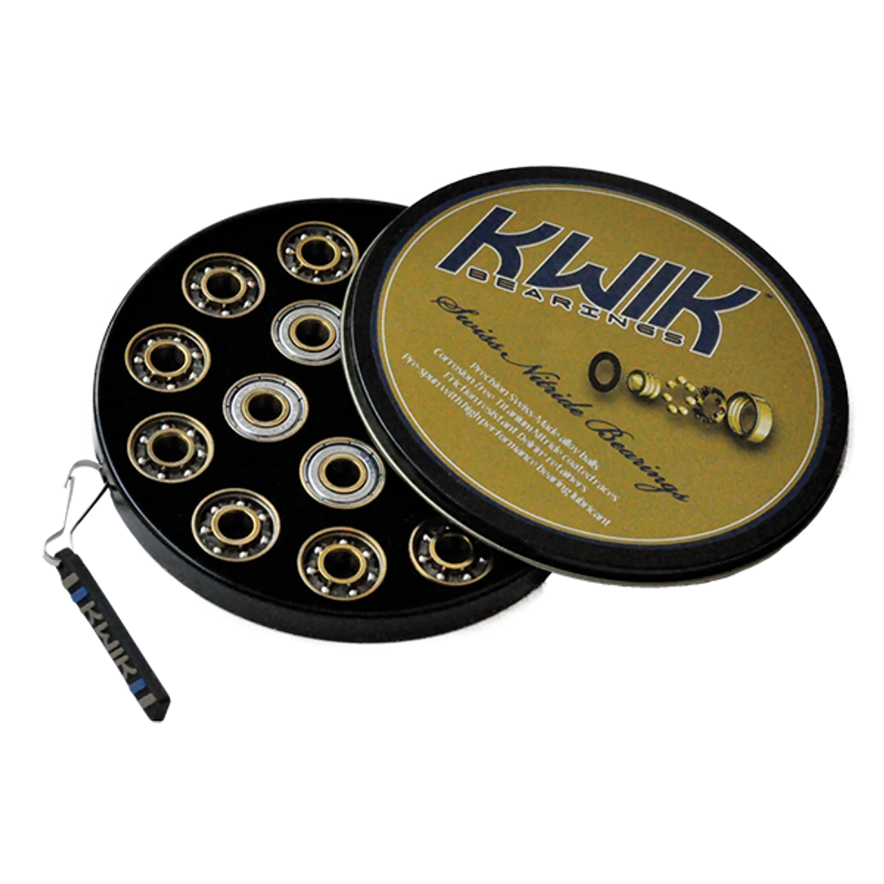 Riedell Swiss Nitride Bearing (Set Of 16) 3 Riedell Swiss Nitride Bearing (Set Of 16)