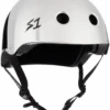 S1 Lifer Helmet - Silver Mirror Gloss 1 S1 Lifer Helmet - Silver Mirror Gloss -Skate Shop Lifer SilverMirror 34 34289.1582662406 95552.1595489581